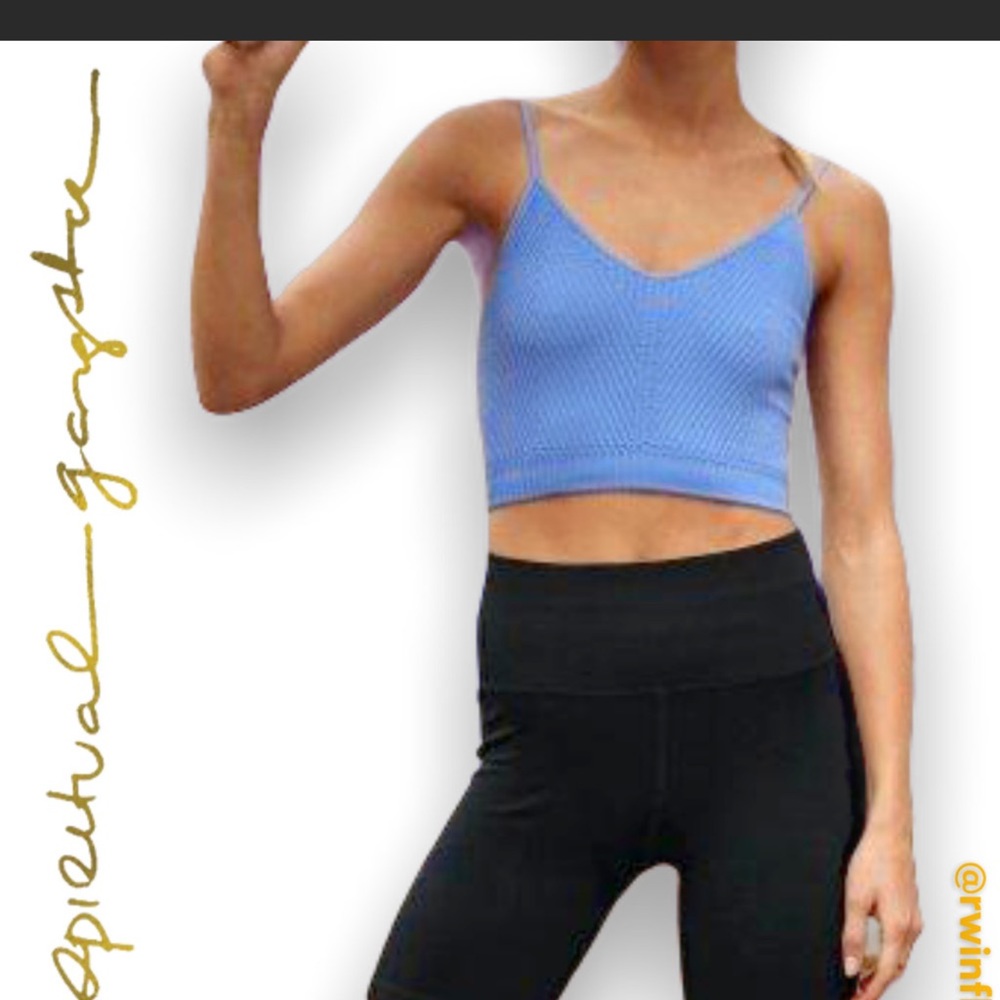 Spiritual gangster NEW seamless active crop M/L